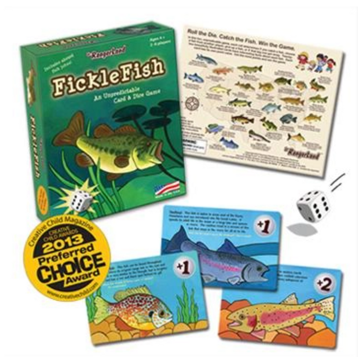 Fickle Fish Card and Dice Game
