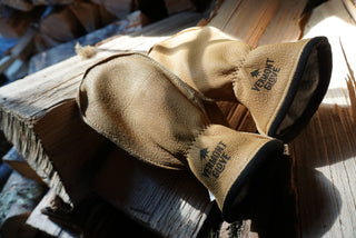 The Chopper Lined Goatskin Mitts