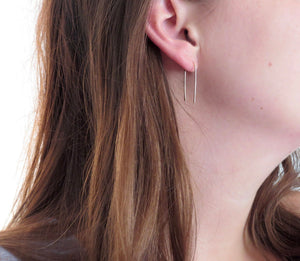 Long Staple Threader Earrings