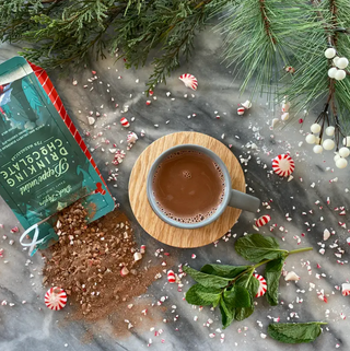 Peppermint Drinking Chocolate 72% Madagascar Samirano