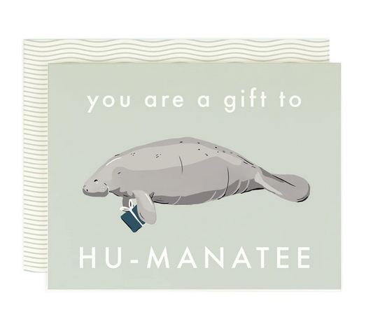 Gift To Hu-Manatee Card - AH1