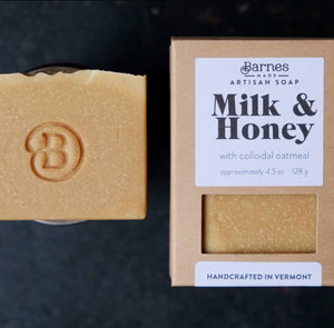 Barnes Made Bar Soap - Milk and Honey