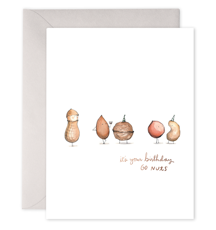 Go Nuts Birthday Card - EF5