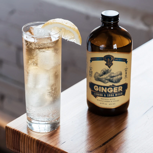 Authentic Ginger Cocktail Syrup 12oz