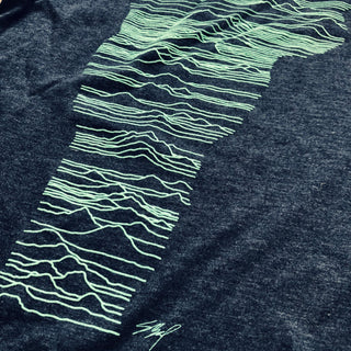 Mountains of Vermont Shirt in Indigo