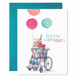 Wheelin Bday Card - EF5