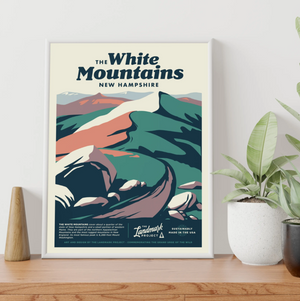 White Mountains Print - 12x16