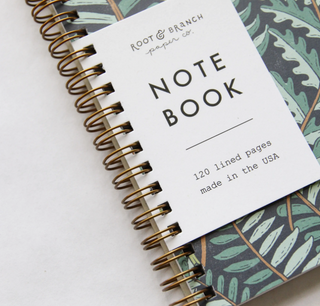 Spiral Notepad - Forest Fern