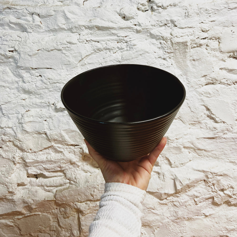 Rory Pots Ramen Bowl Black