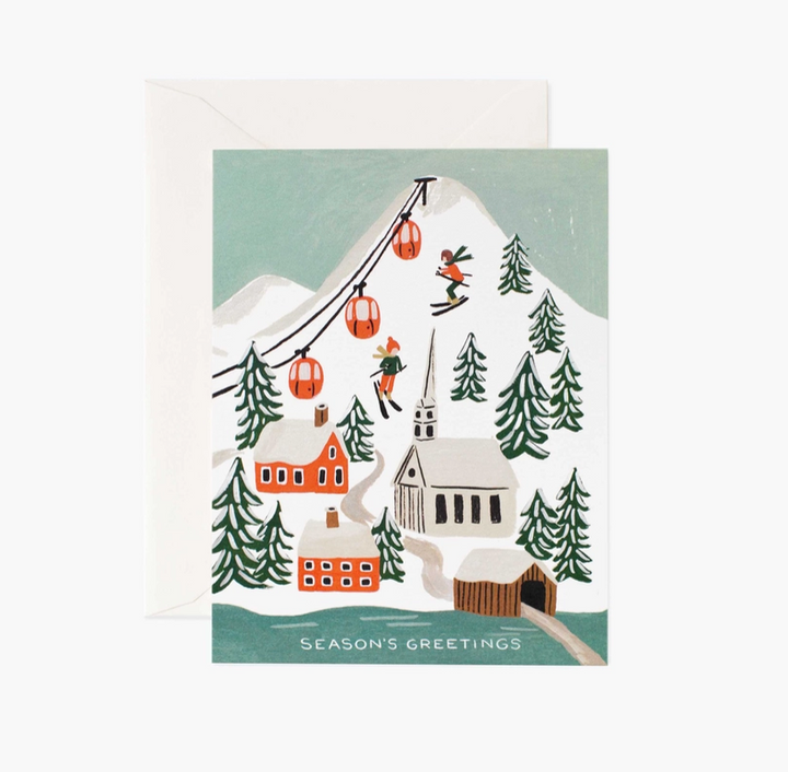 Holiday Snow Scene Card - RP7