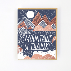 Mountains Of Thanks Card - EP1