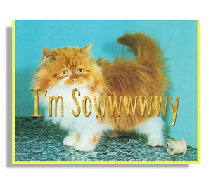 I'm Sowwwwy Cat Card - SK3