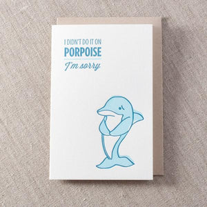 Sorry Porpoise Card - PS3