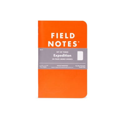 Field Notes Waterproof Expedition 3-Pack