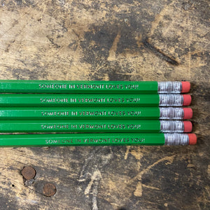 Pencil Pack of 5 - Someone in Vermont Loves You