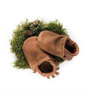 Tribe Moccs Leather Baby Shoes - 6m