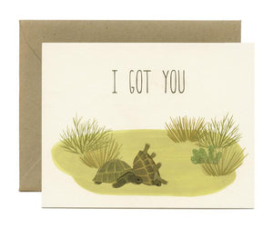 I Got You Turtles Card - YP3