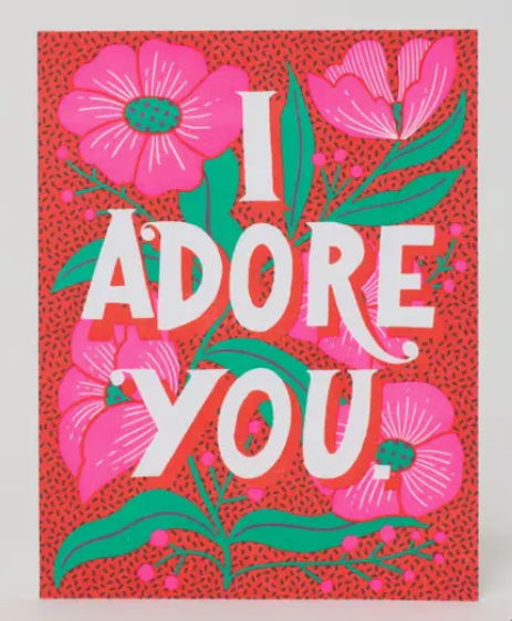 Adore You Flowers Card - EP1
