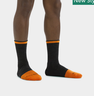 Darn Tough Men's Steely Micro Crew Midweight Work Sock