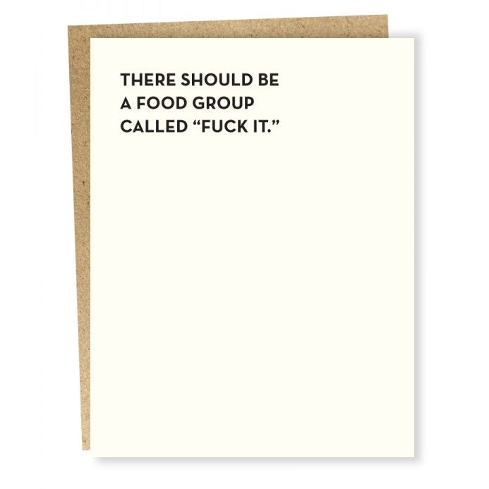 Food Group Card - SP2