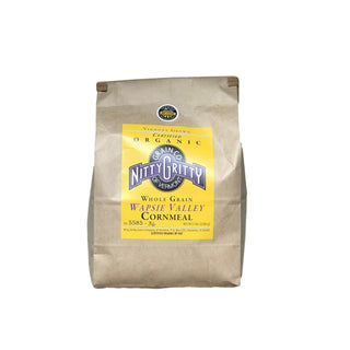 Nitty Gritty Organic Wapsie Cornmeal 5 lb Bag