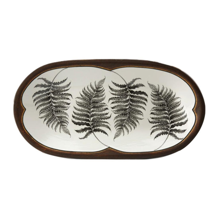 Laura Zindel Rectangular Serving Dish - Wood Fern