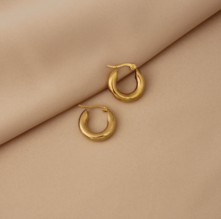 Classic Hoop 18K Gold Plated