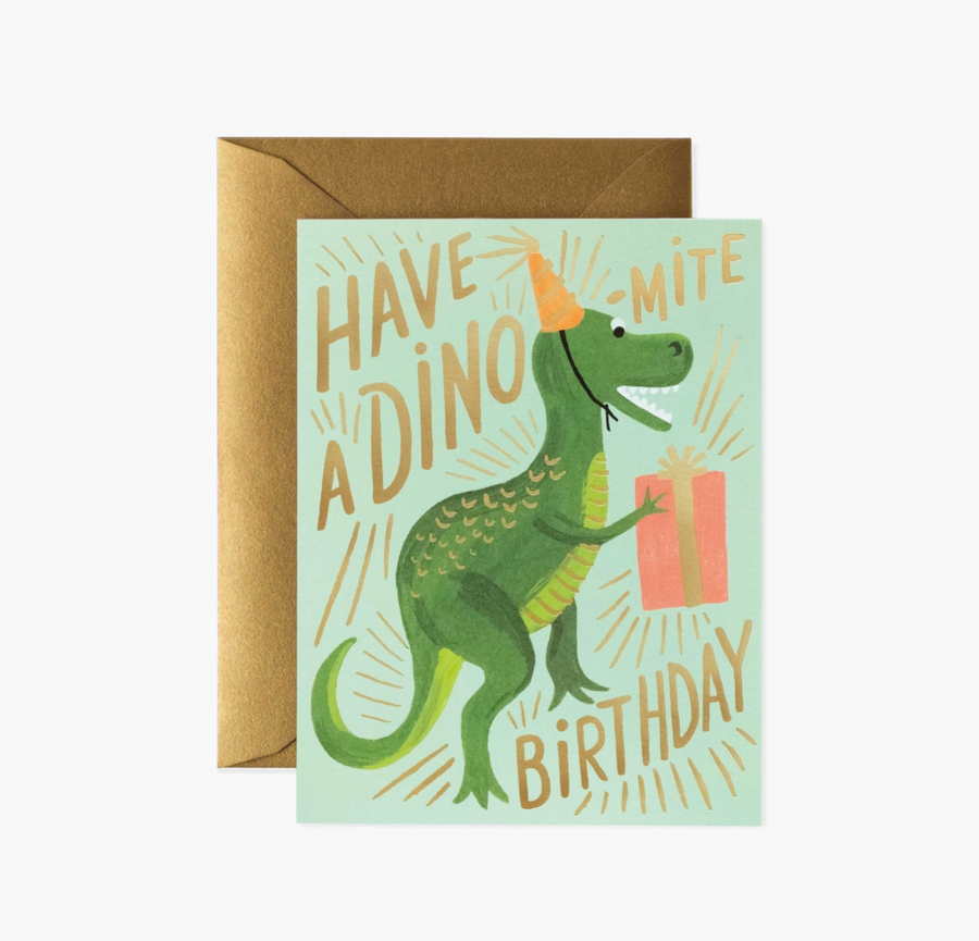 Dino-Mite Birthday Card - RP5