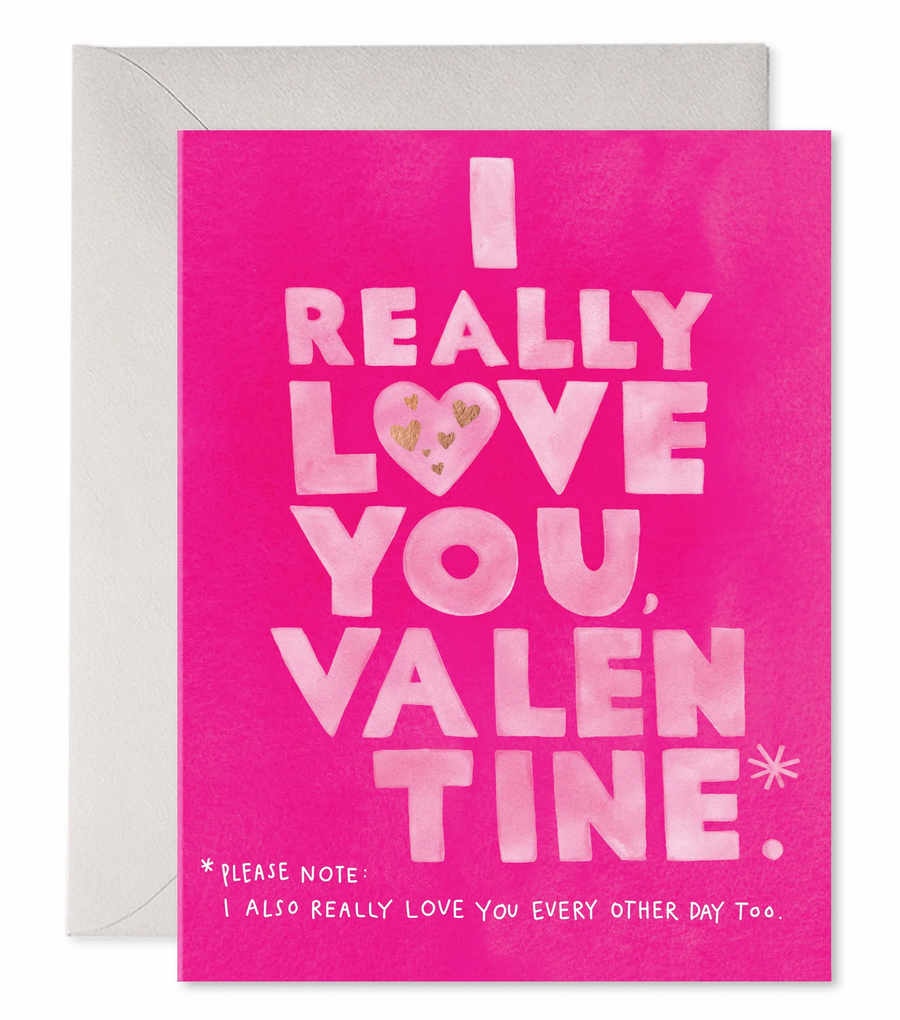 Asterisk Valentine Card - EF7