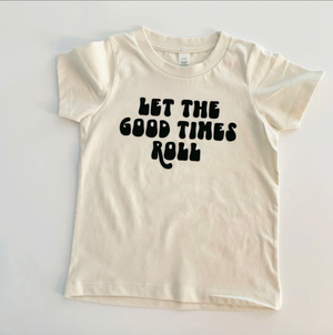 Let the Good Times Roll Organic Kid's Tee