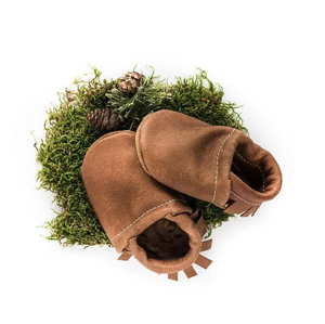 Tribe Moccs Leather Baby Shoes