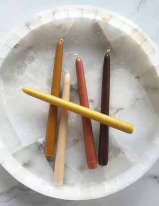 Zodiac 5 Pack Taper Candles - Earth