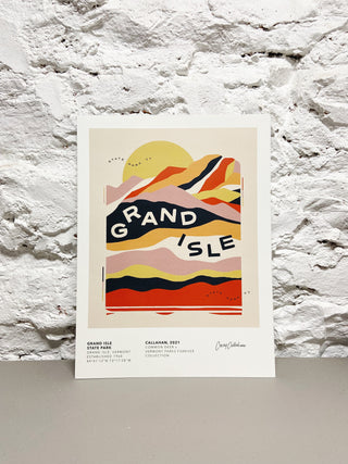 Vermont Parks Collection Print: Grand Isle State Park 12x16