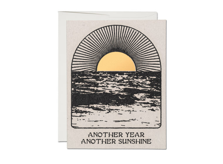 Another Year Another Sunshine Birthday Card - RC5