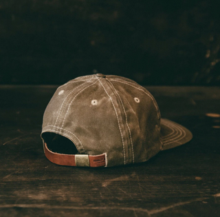 Waxed Canvas Camper Hat - Field Tan