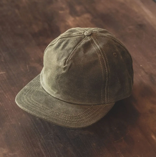 Waxed Canvas Basic Camper Hat - Forest