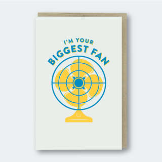Biggest Fan Letterpress Card - PS4