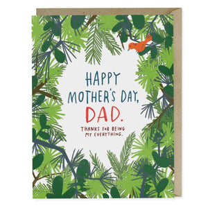 Happy Mother's Day Dad Card - EmD