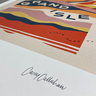 Vermont Parks Collection Print: Grand Isle State Park 12x16