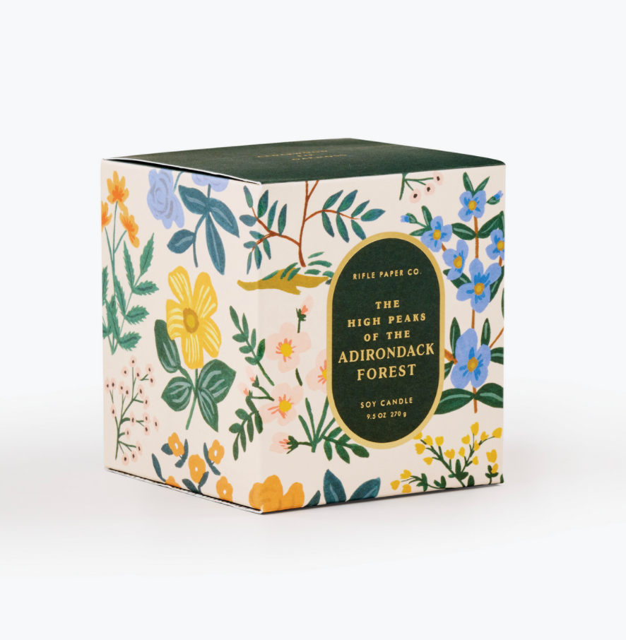 High Peaks of the Adirondack Candle 9oz Common Deer