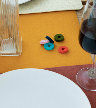 FELT WINE GLASS IDENTIFING WINE-O'S - Midcentury Mix
