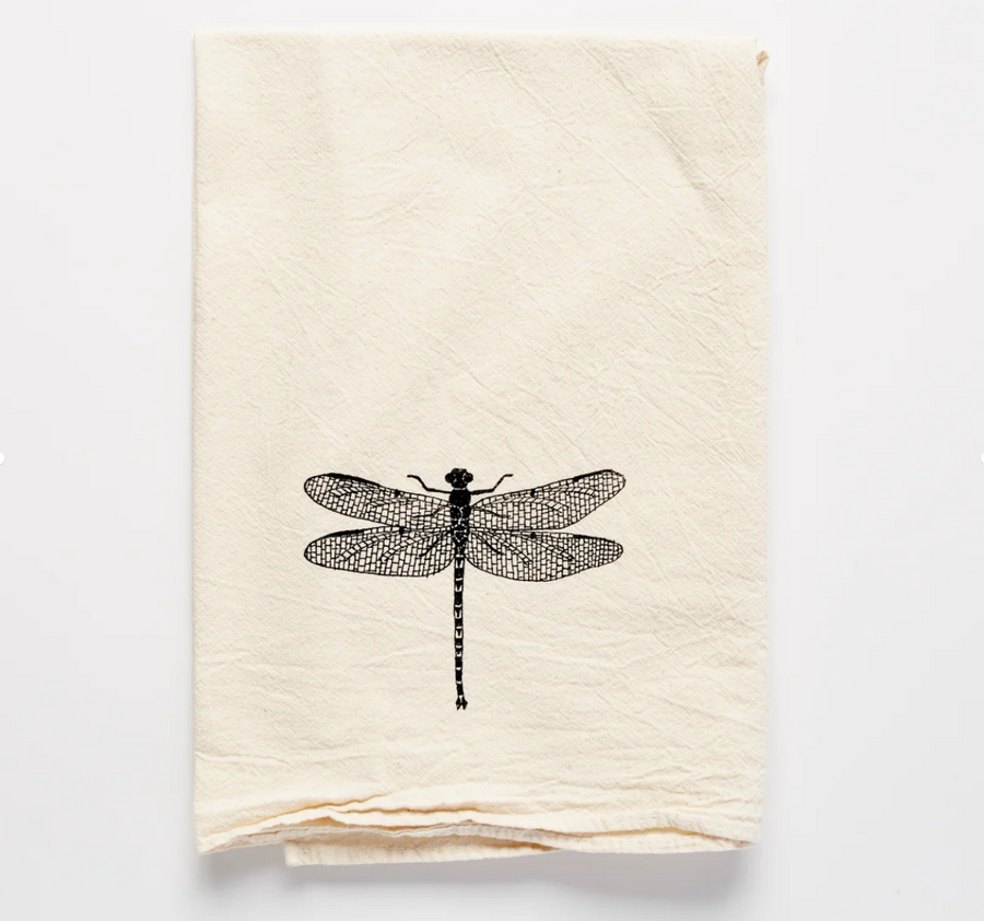 Flour Sack Towel - Dragonfly