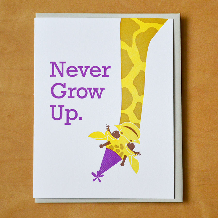 Grown Up Birthday Giraffe Card - MB5