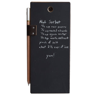 Walnut Chalkboard Tablet