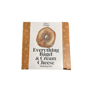 Everything Bagel &amp; Cream Cheese Making Kit