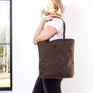 Red House Tote Bag - Oak