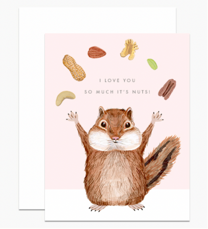 It's Nuts Squirrel Card - DH1