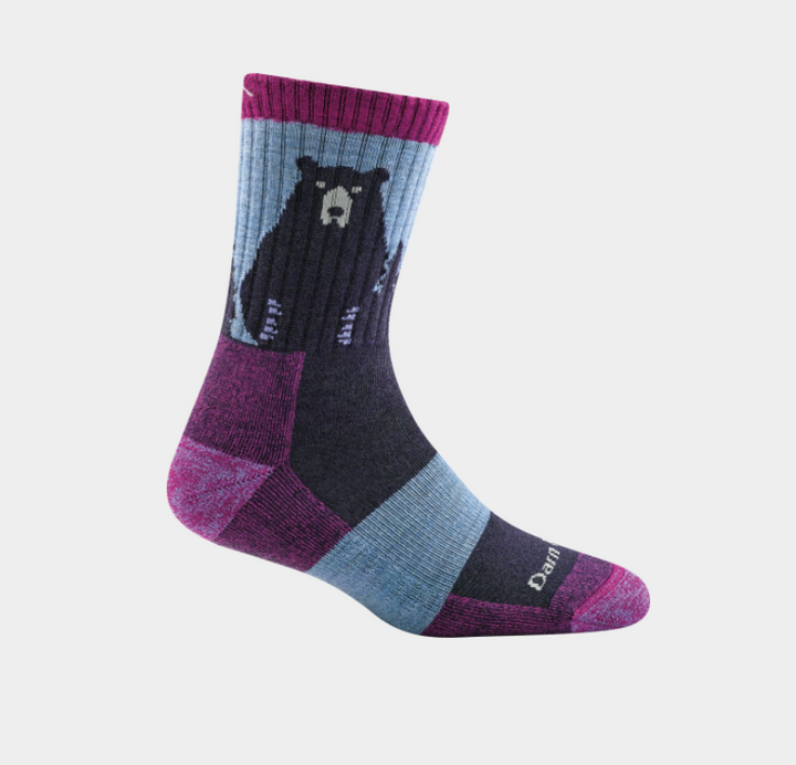 Women's Merino Wool Bear Town Socks