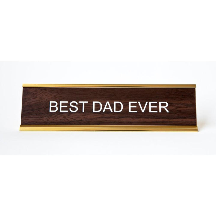 Best Dad Ever Nameplate
