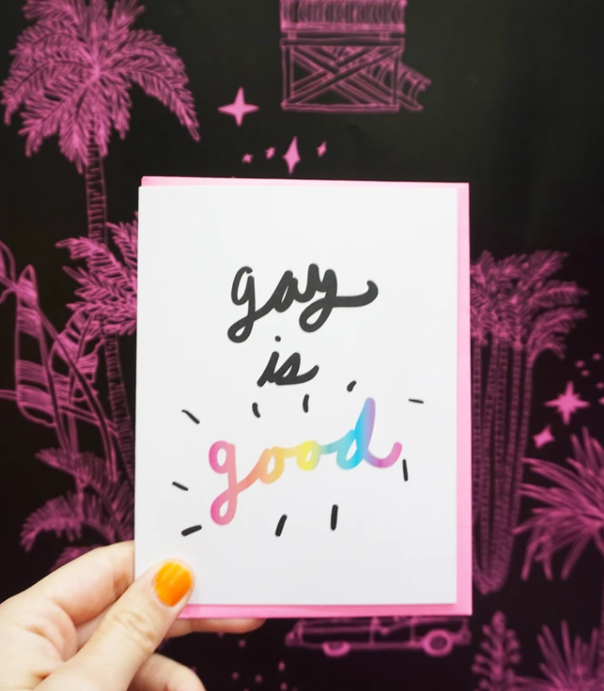 Gay is Good Card - AC8